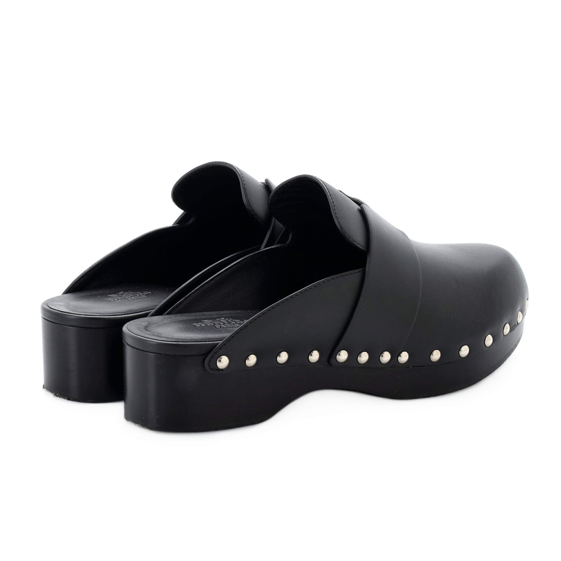 Women's Calya Clog Mules Leather