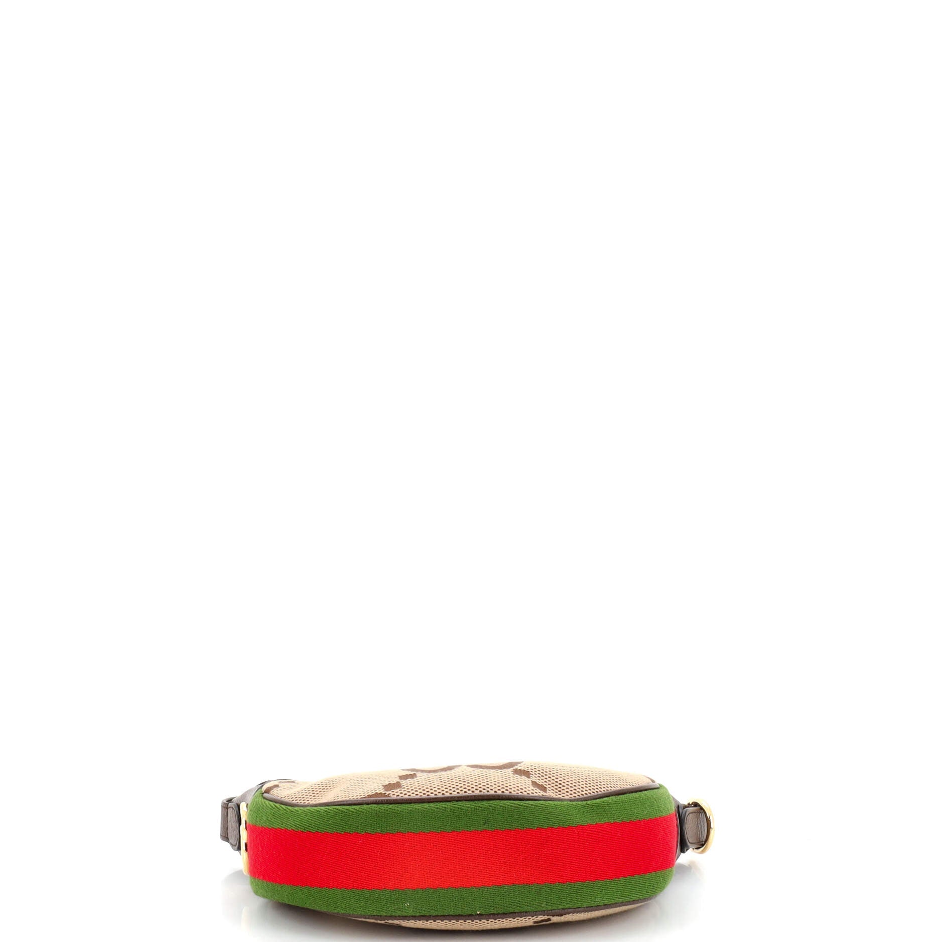 Ophidia Half Moon Bag Jumbo GG Canvas Mini