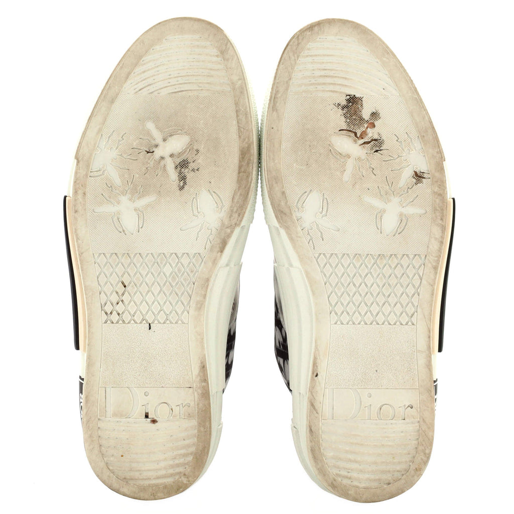 Women's B23 High-Top Sneakers Oblique Coated Canvas and PVC