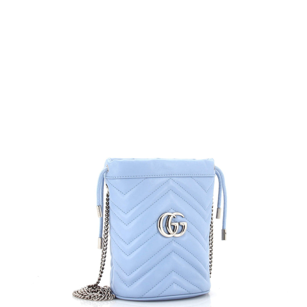 GG Marmont Bucket Bag Matelasse Leather Mini