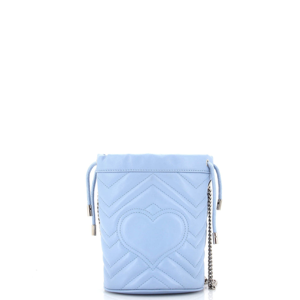 GG Marmont Bucket Bag Matelasse Leather Mini
