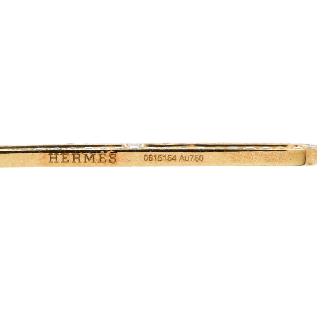 Ever Chaine d'Ancre Pendant Necklace 18K Yellow Gold with Diamonds