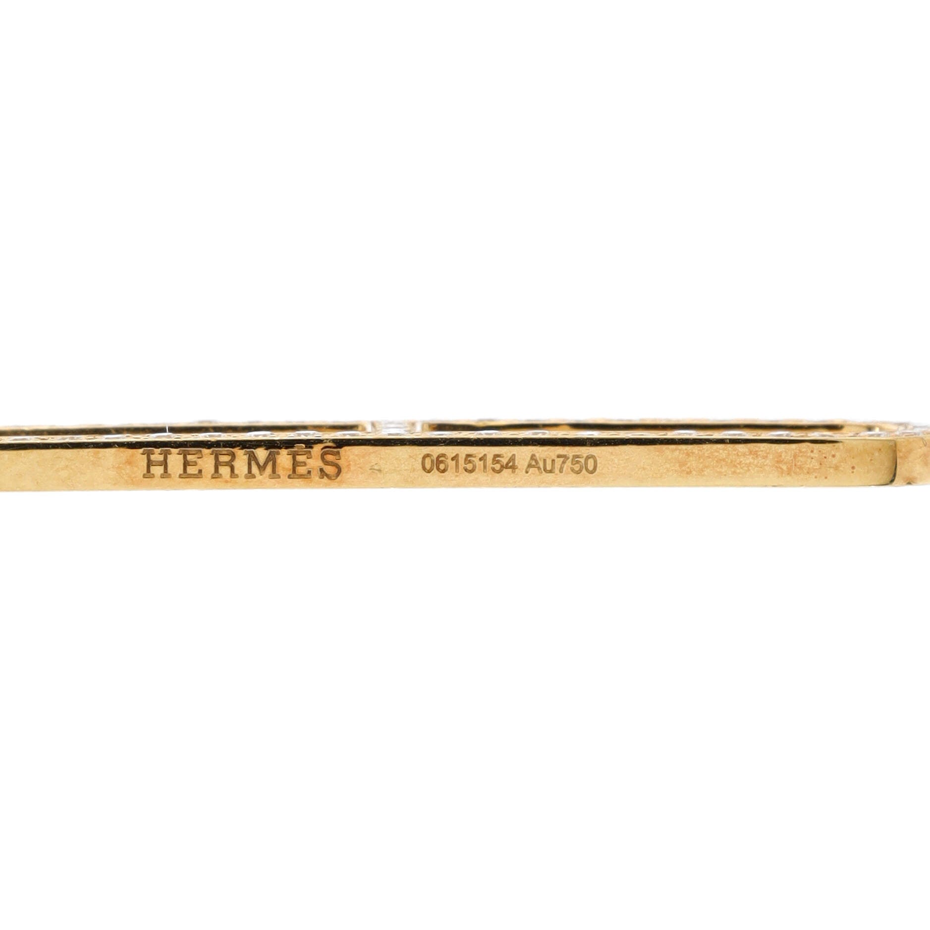 Ever Chaine d'Ancre Pendant Necklace 18K Yellow Gold with Diamonds