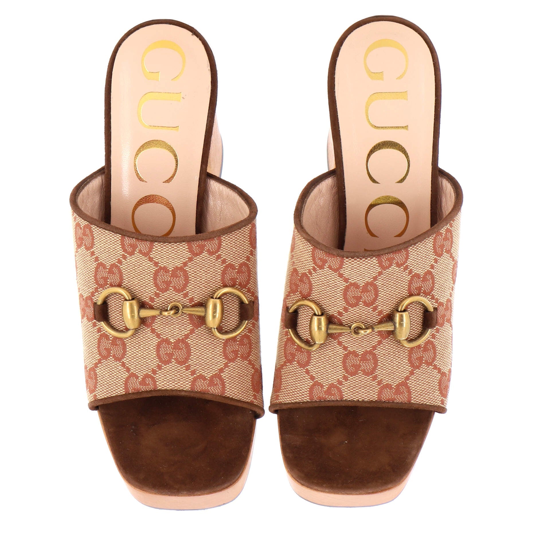 Women's Houdan Platform Sandals GG Canvas