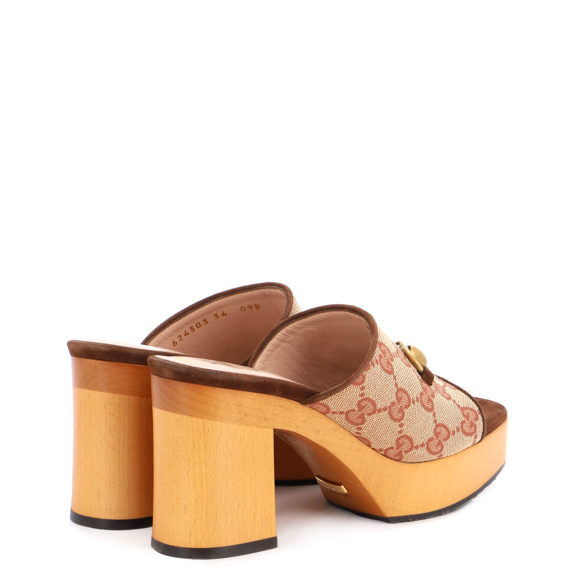 Women's Houdan Platform Sandals GG Canvas