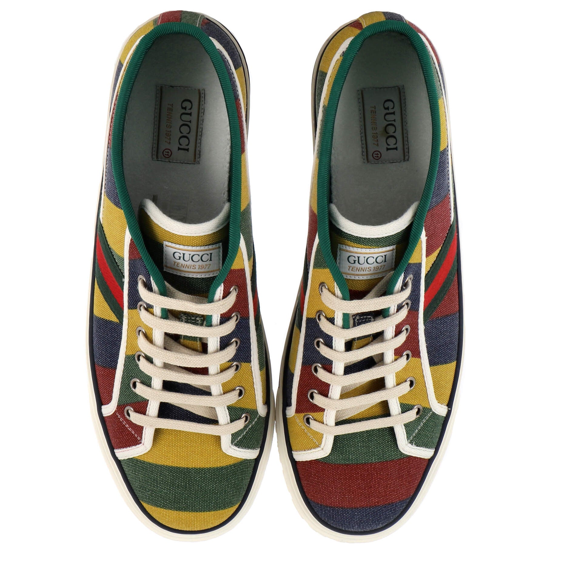 1977 Tennis Sneakers Striped Canvas