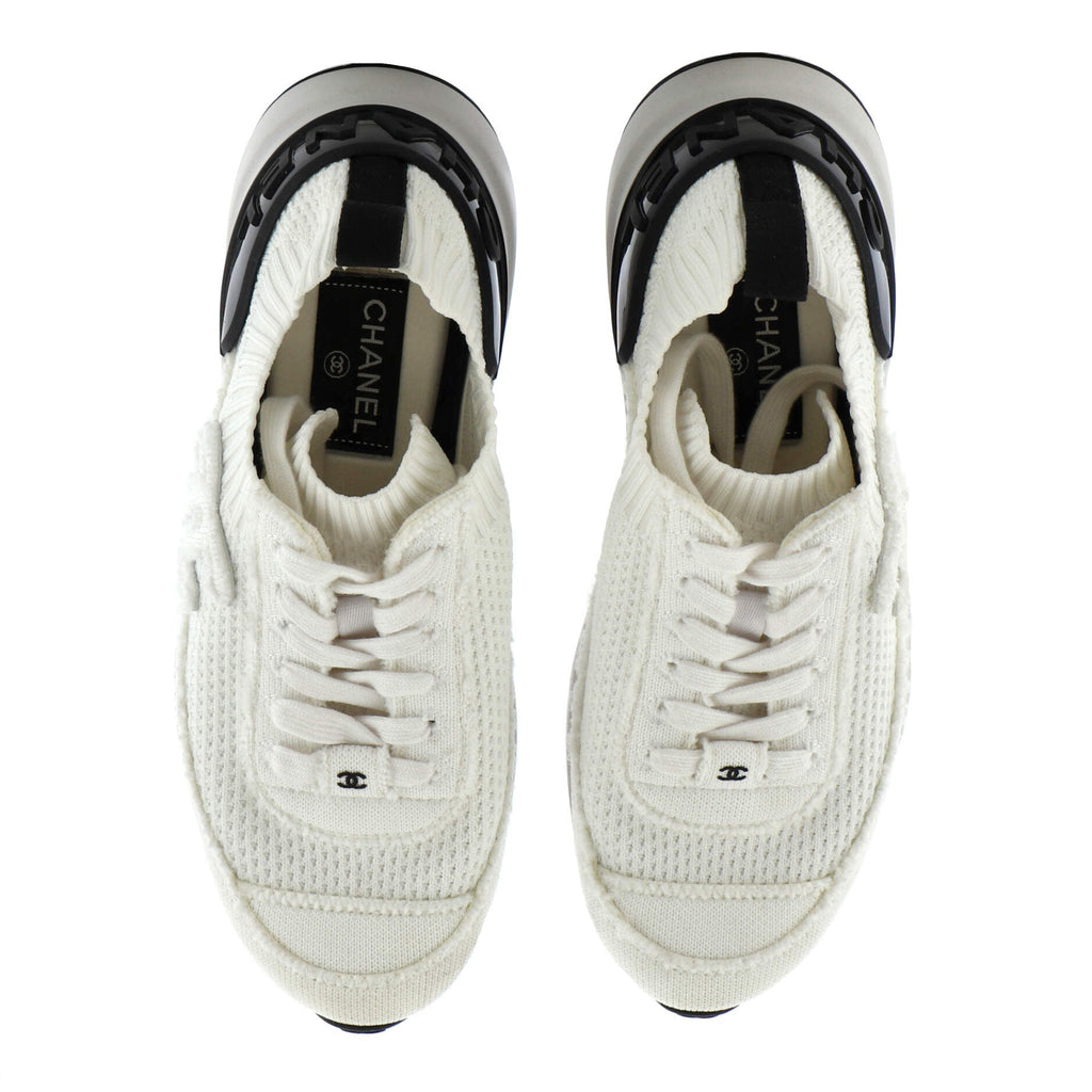 Women's Logo CC Low-Top Sneakers Stretch Fabric