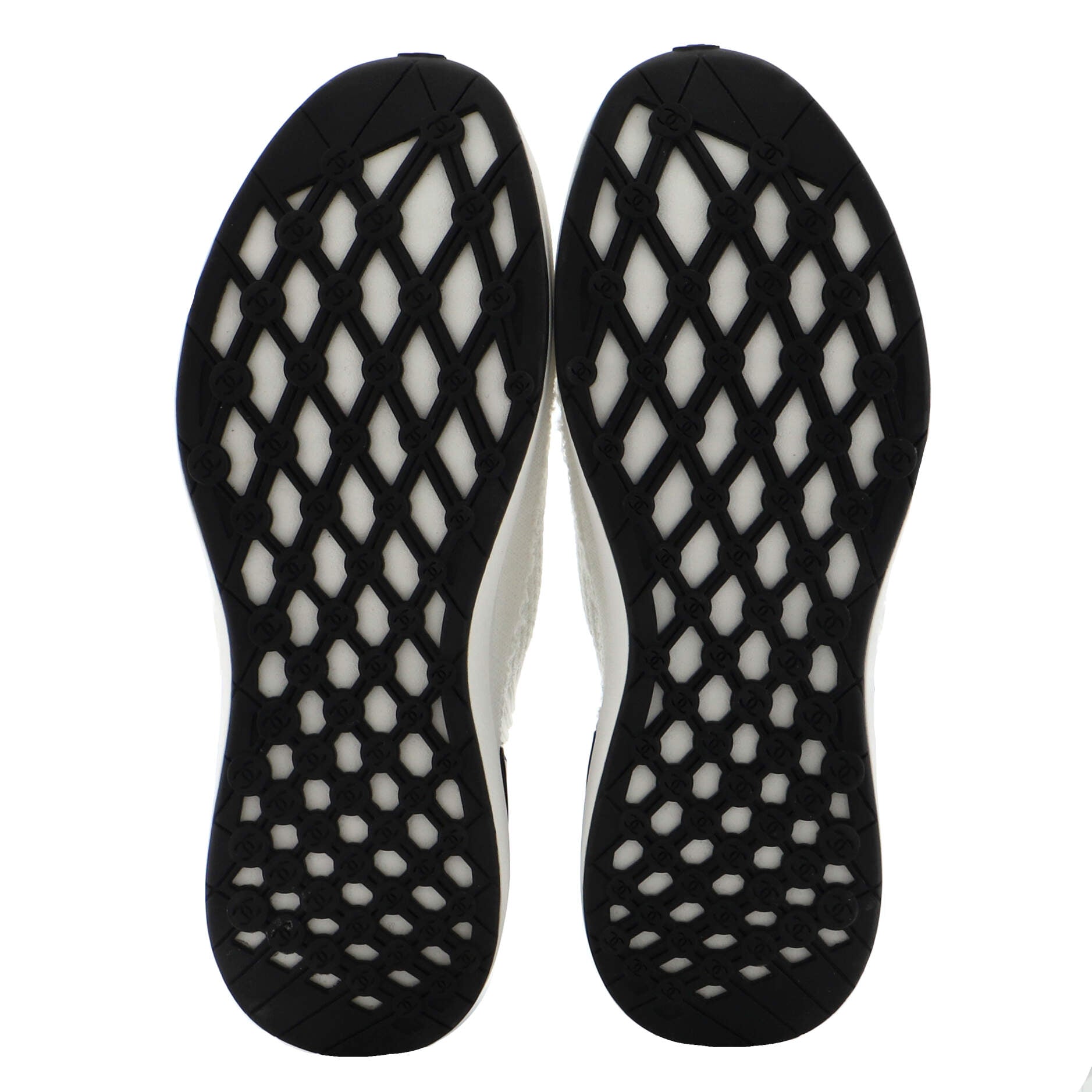 Women's Logo CC Low-Top Sneakers Stretch Fabric