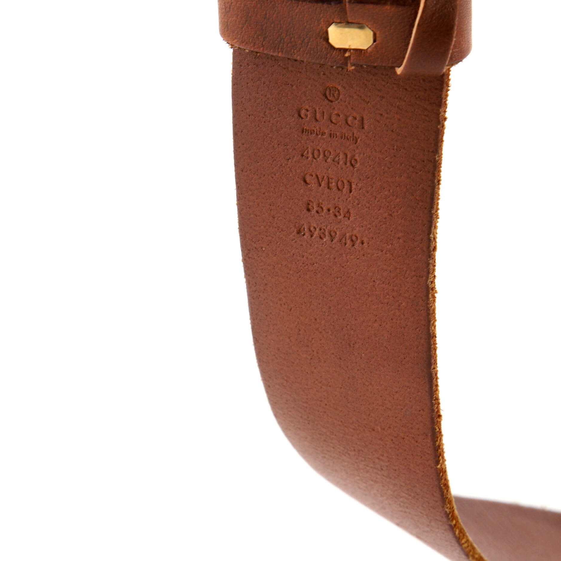 GG Marmont Belt Leather Wide 85