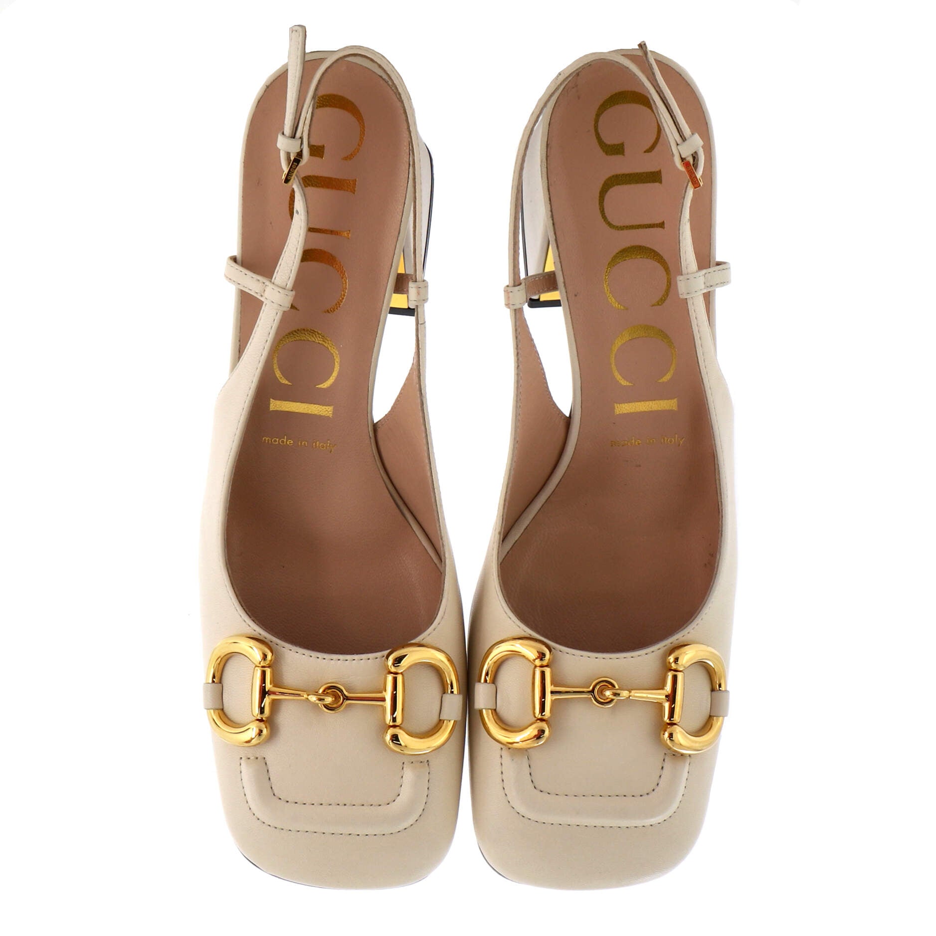Women's Horsebit Slingback Pumps Leather