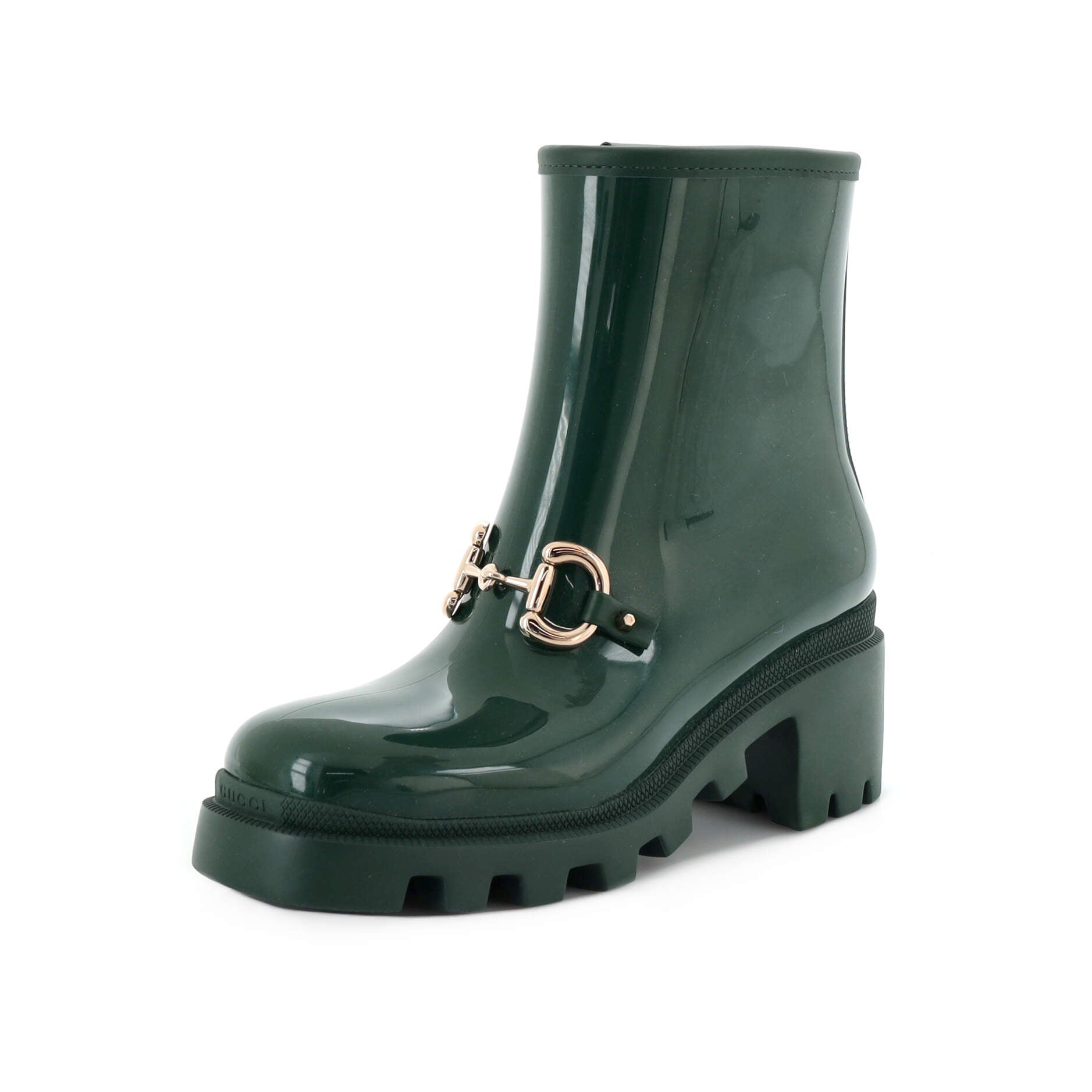 Women's Horsebit Ankle Boots (Outlet) Rubber