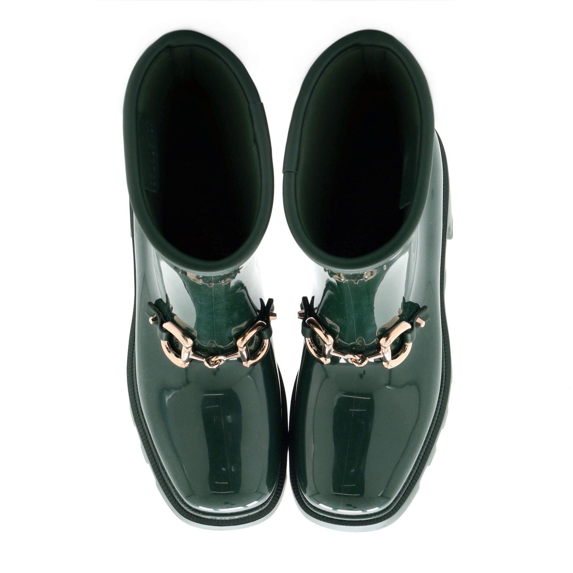 Women's Horsebit Ankle Boots (Outlet) Rubber