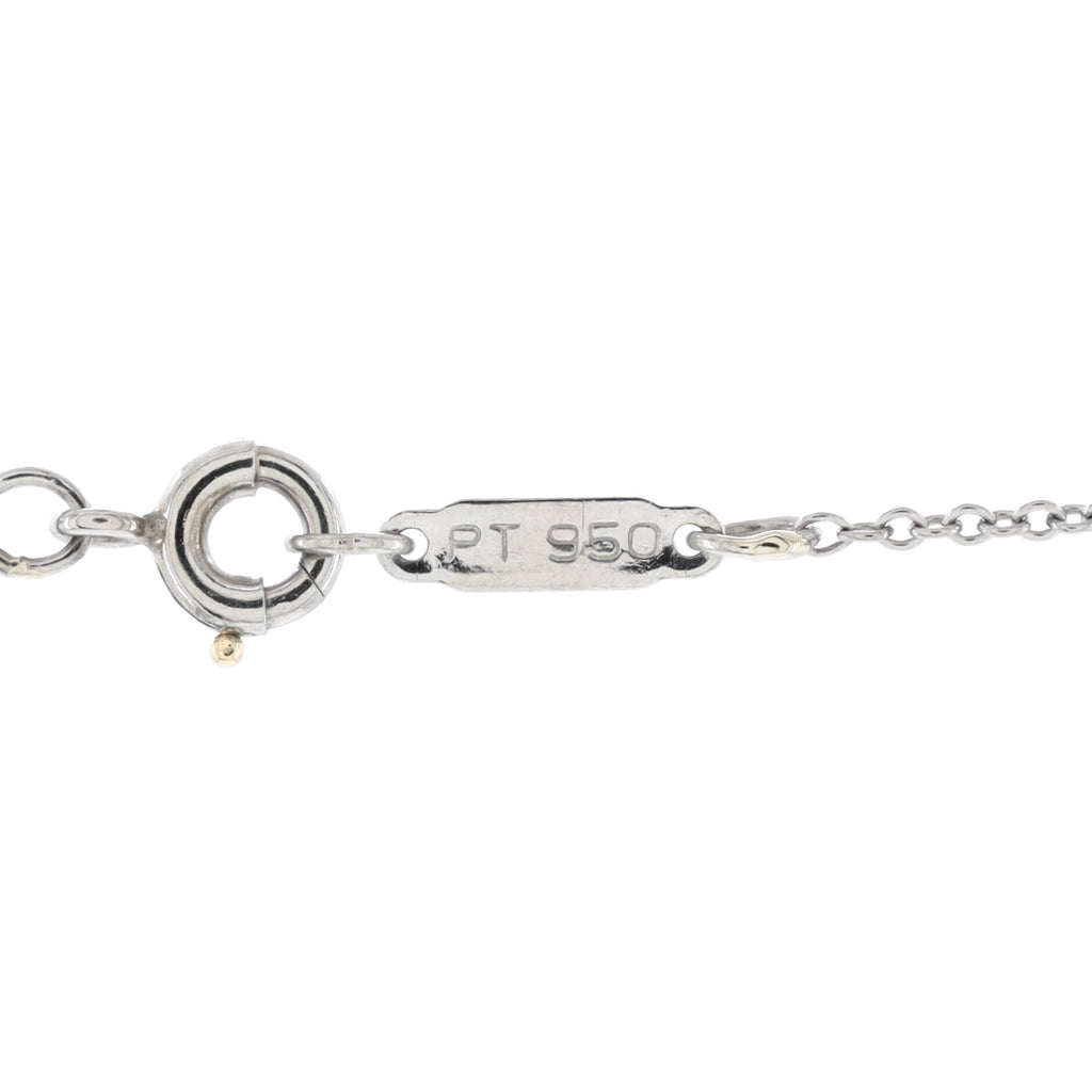 Etoile Cross Pendant Necklace Platinum with Diamonds
