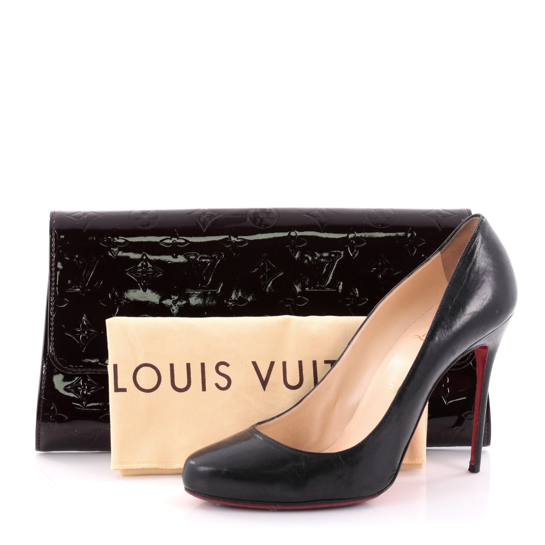 Robertson Clutch Monogram Vernis