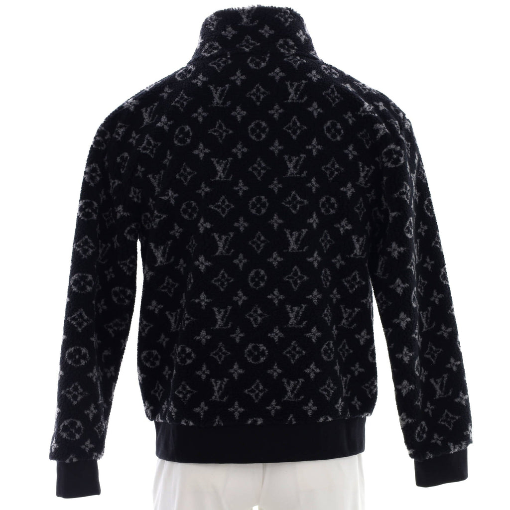 Men's Teddy Zip Jacket Monogram Polyester Fleece