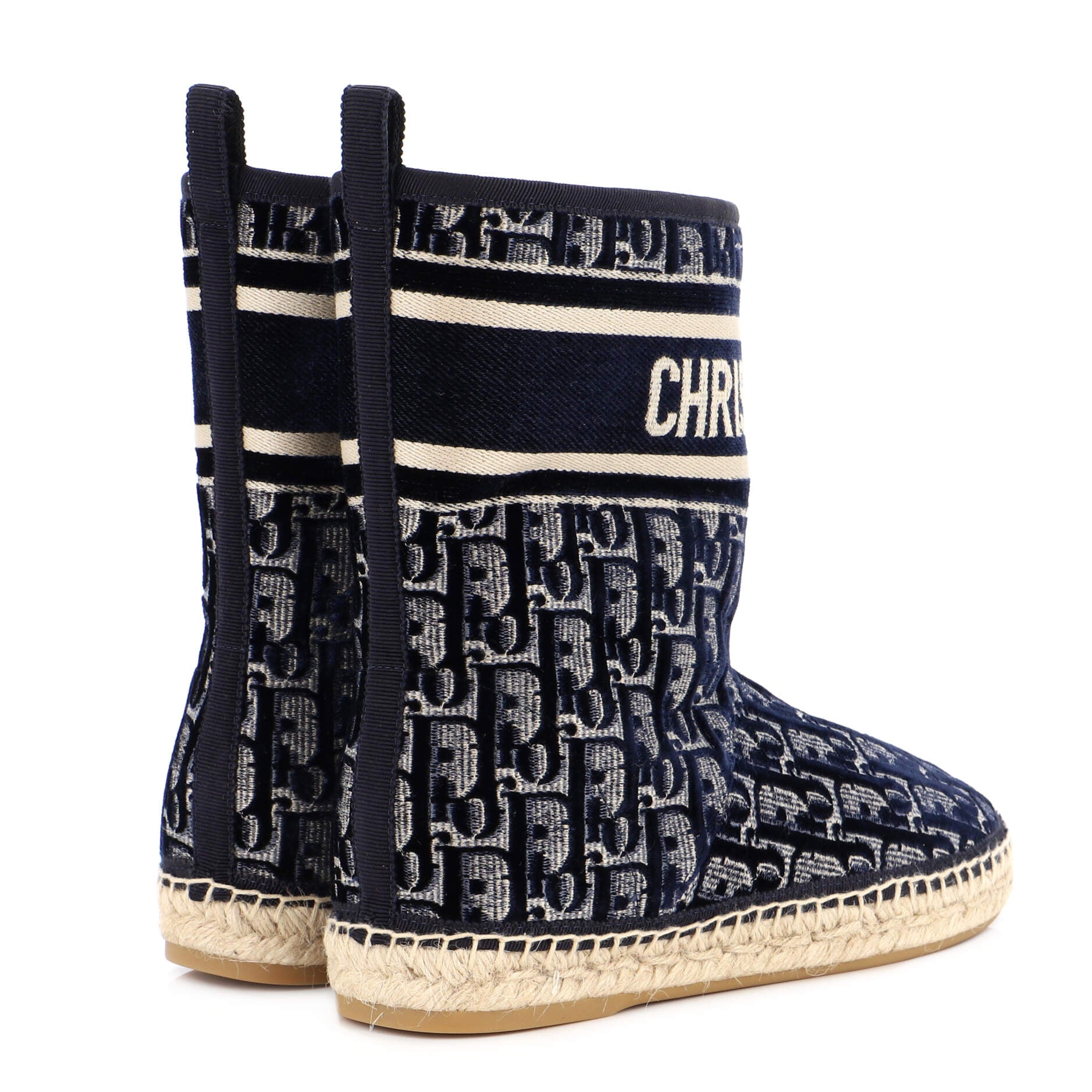 Women's Granville Espadrille Boots Oblique Canvas