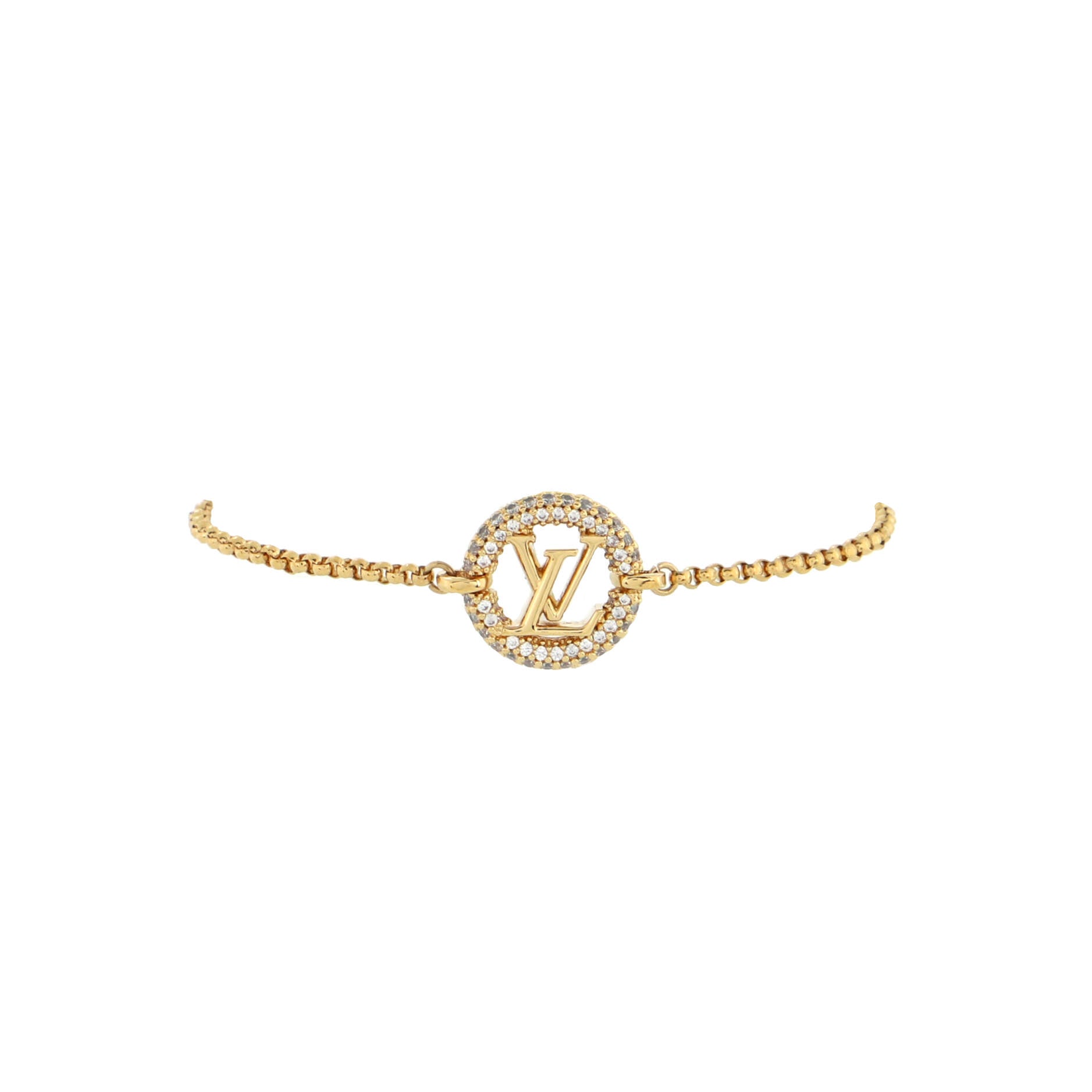 Louise By Night Bracelet Metal with Crystals