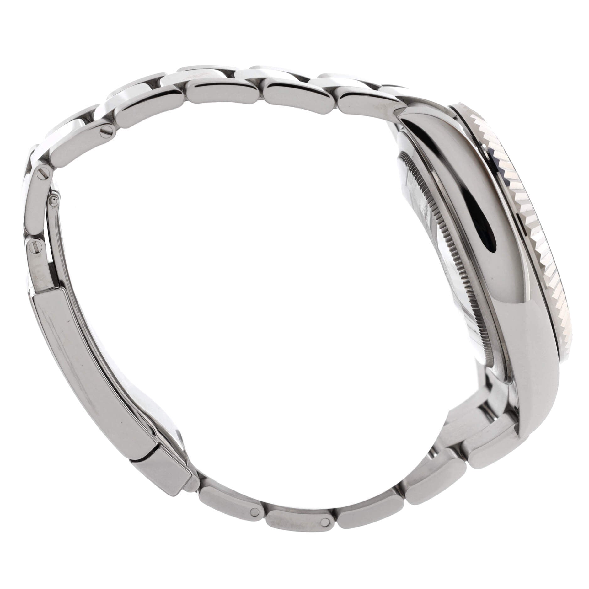 Sky-Dweller Oyster Perpetual Chronometer Black Automatic Watch Stainless Steel and White Gold 42