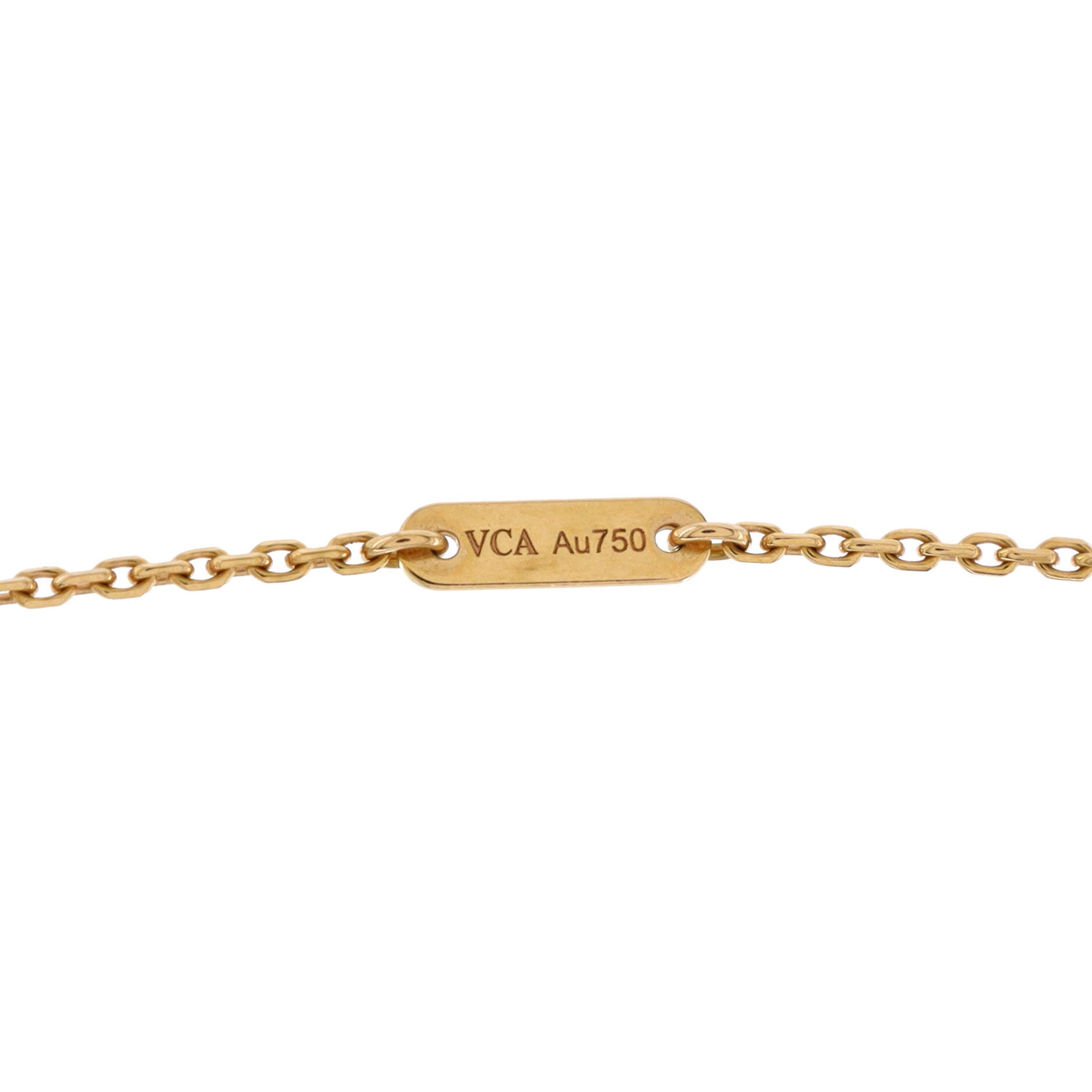 Sweet Alhambra Pendant Necklace 18K Rose Gold