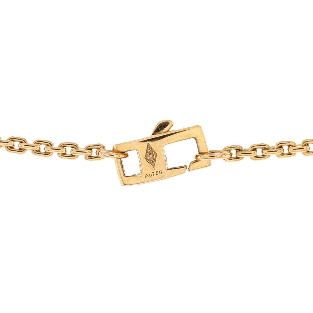 Blossom XL Necklace 18K Tricolor Gold with Diamonds