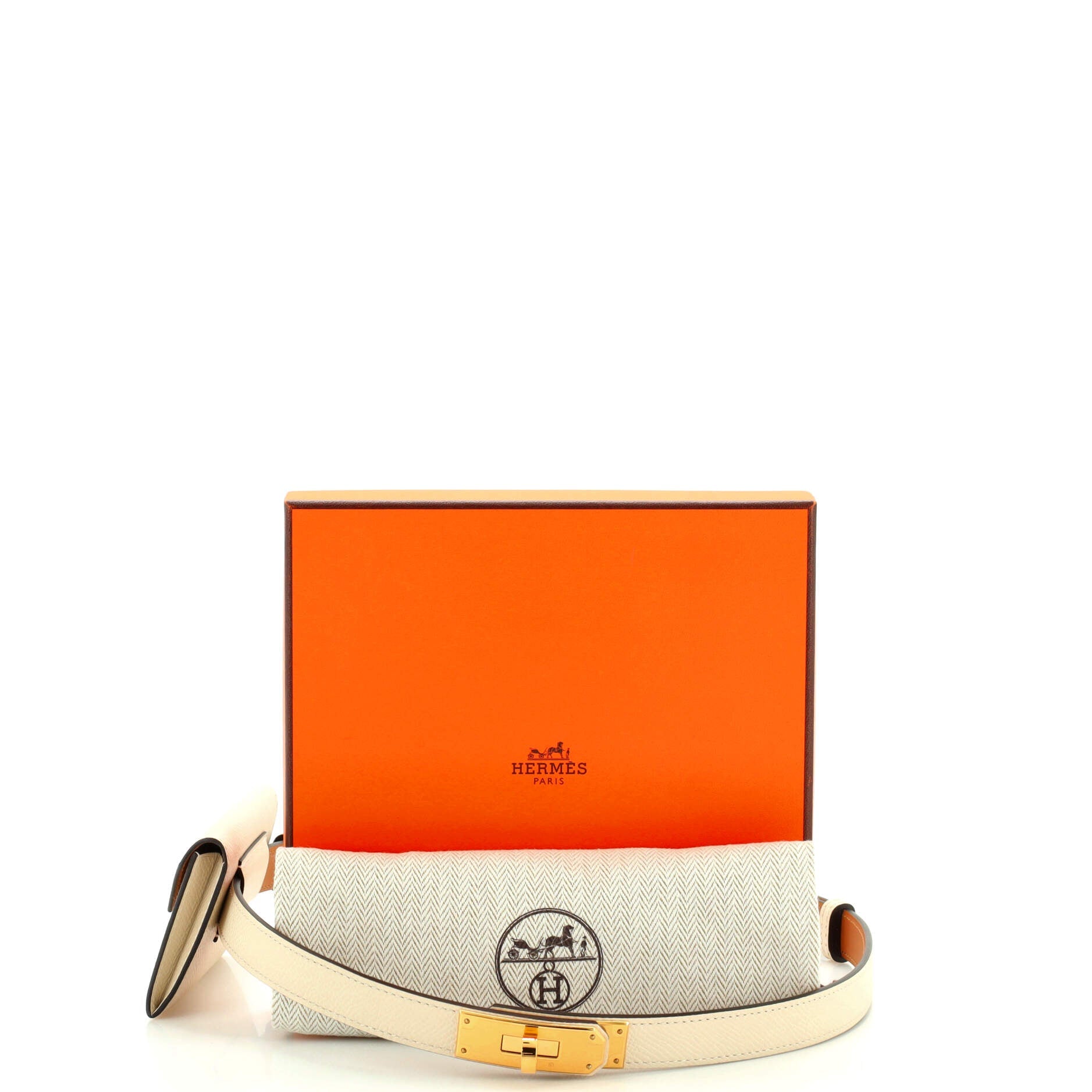 Kelly Pocket Belt Leather Thin 75