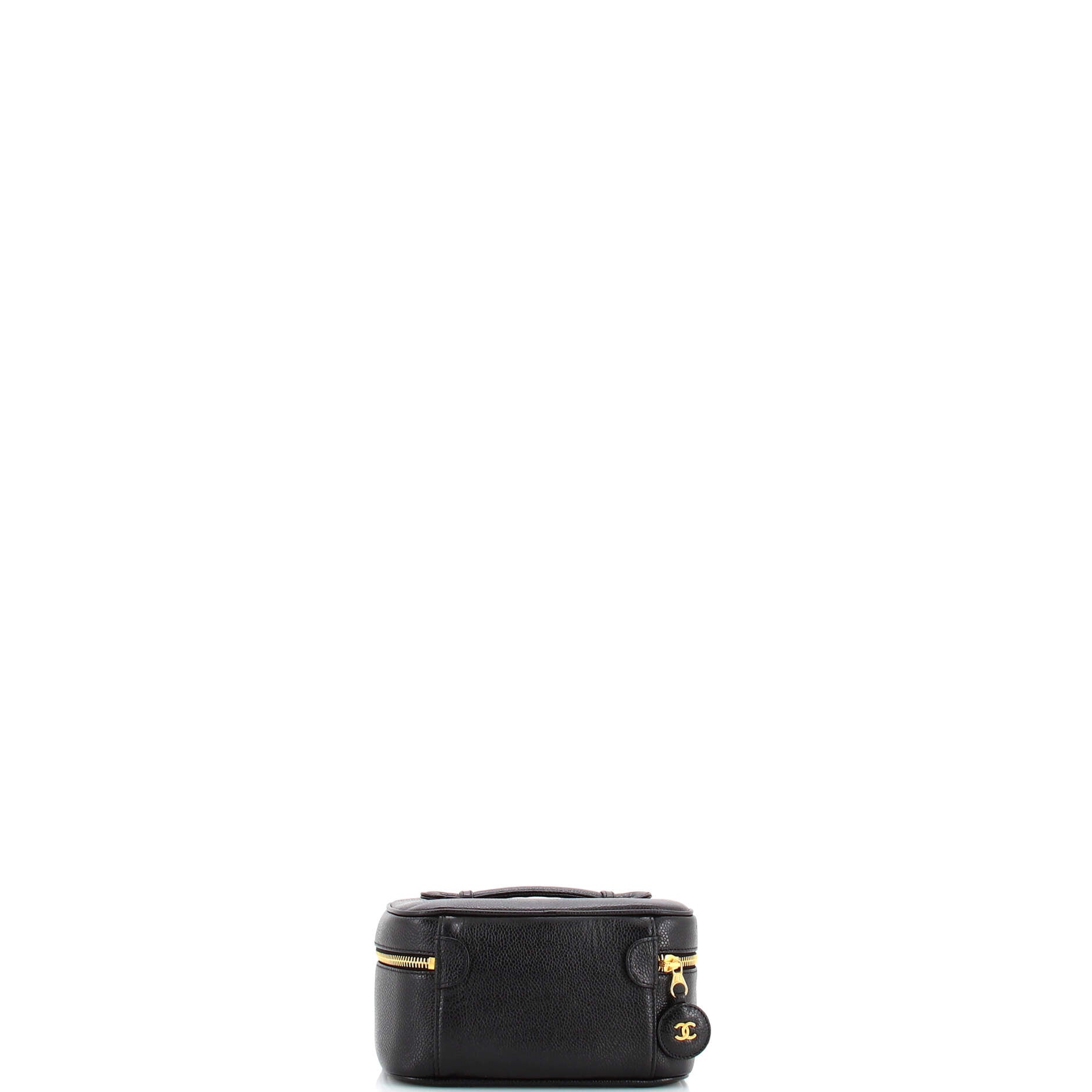 Vintage Timeless Cosmetic Case Caviar Medium