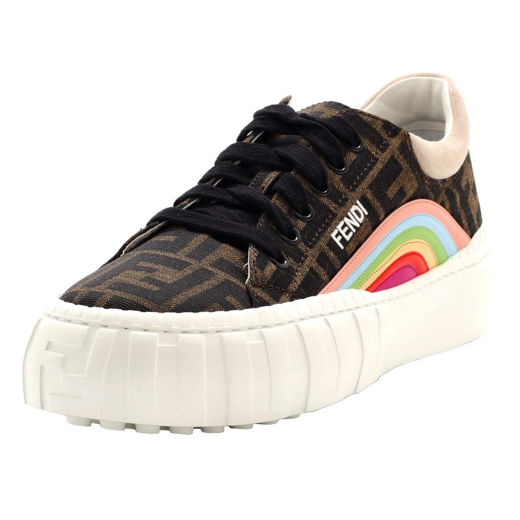 Women's Force Rainbow Low-Top Sneakers Zucca Canvas