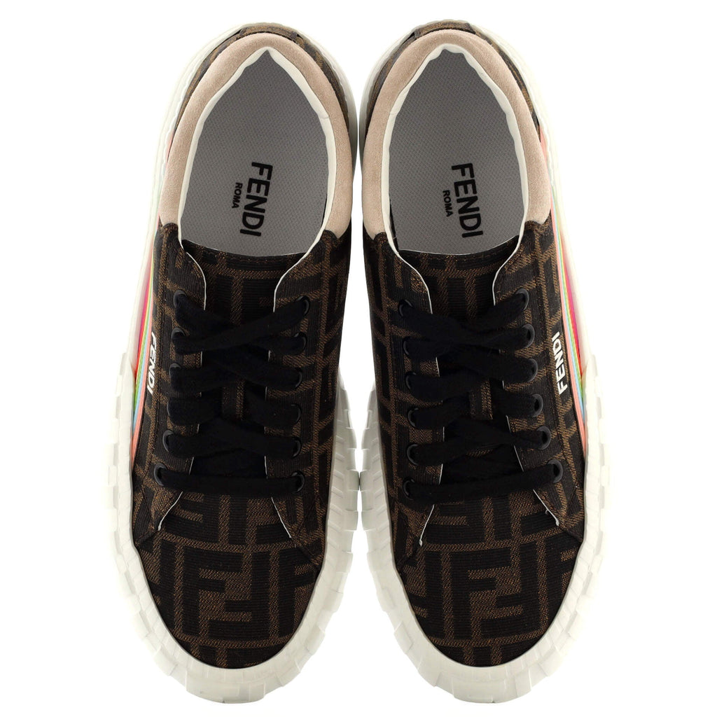 Women's Force Rainbow Low-Top Sneakers Zucca Canvas