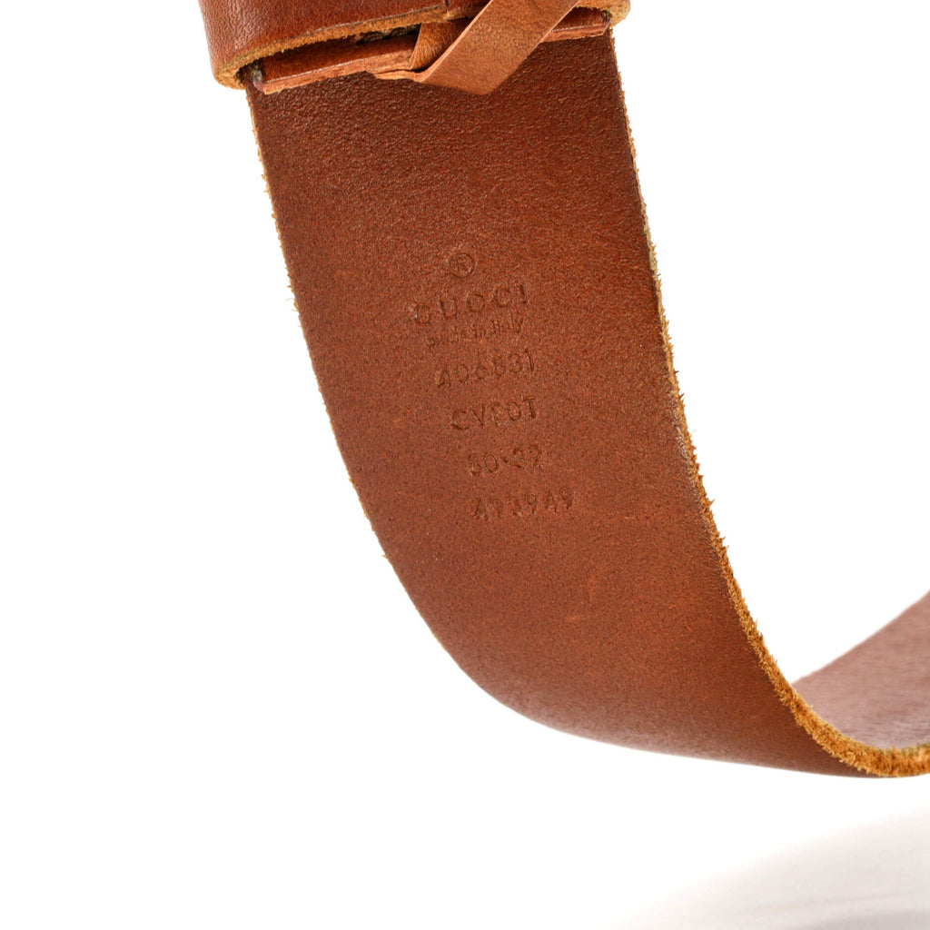 GG Marmont Belt Leather Wide 80