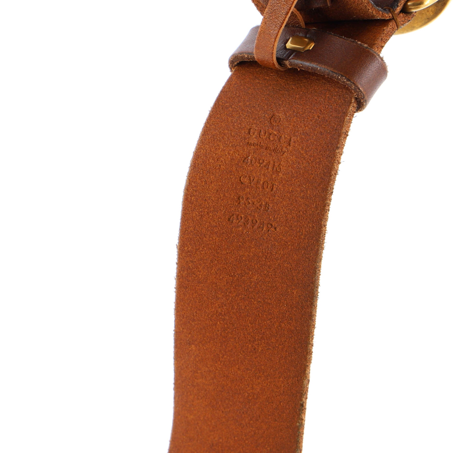 GG Marmont Belt Leather Medium 95