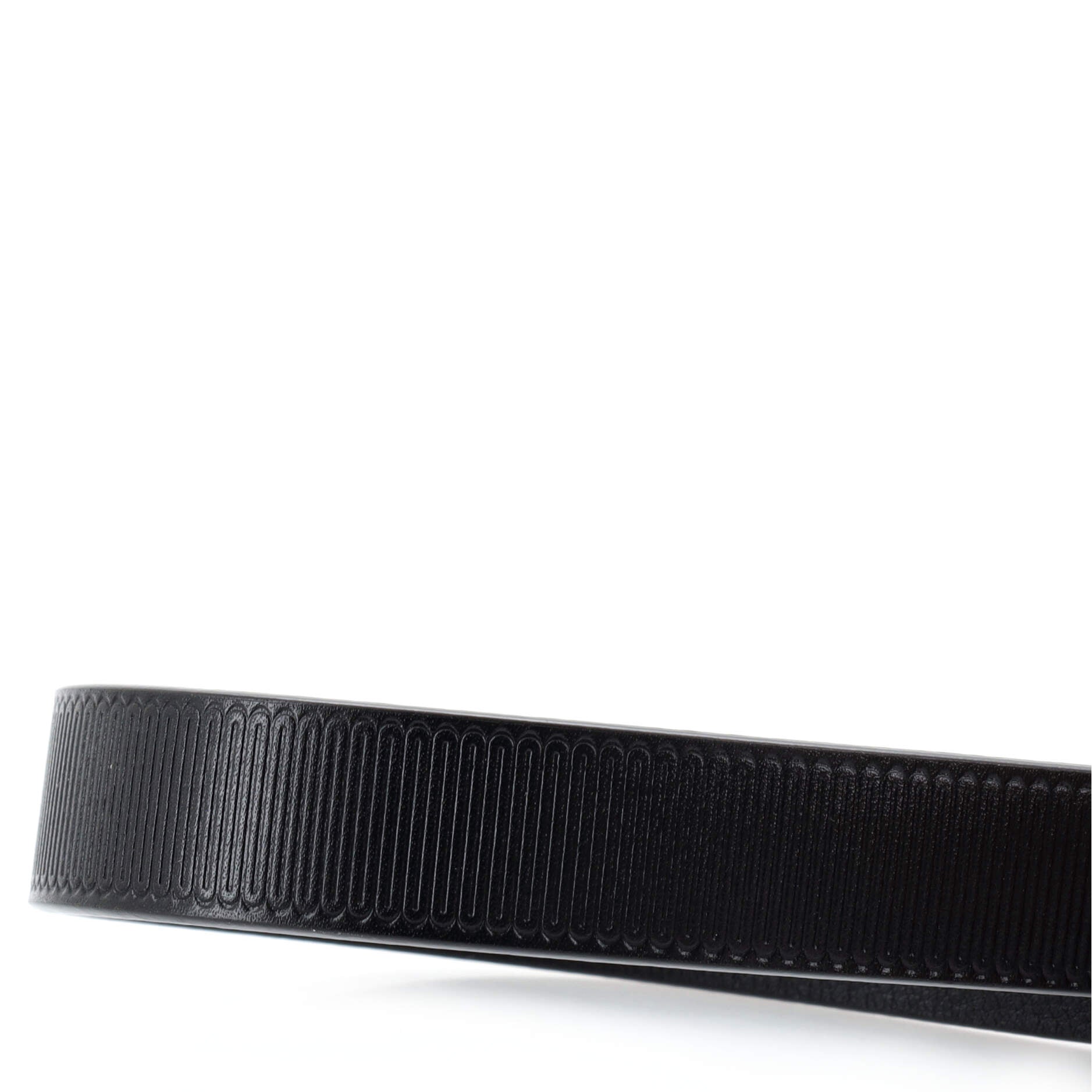LV Initiales Belt Embossed Calfskin Thin