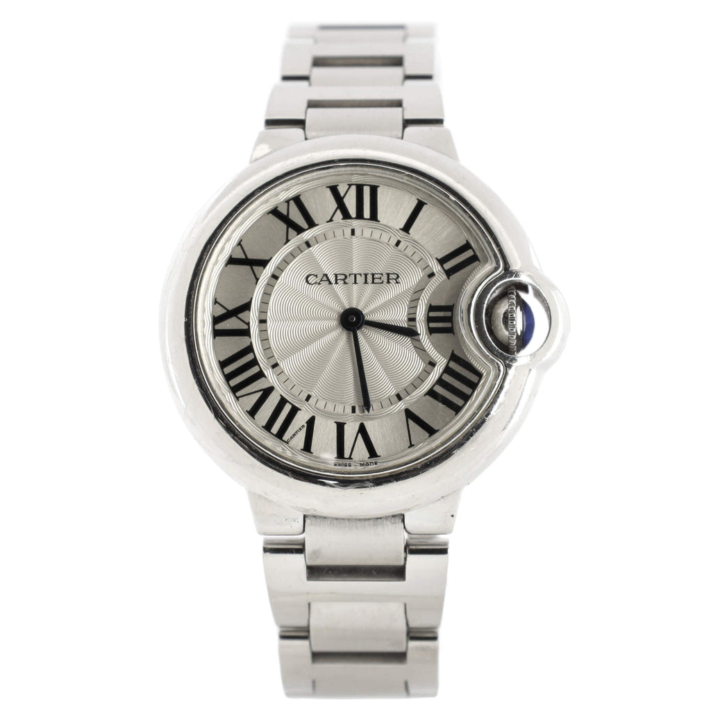 Ballon Bleu de Cartier Quartz Watch Stainless Steel 33
