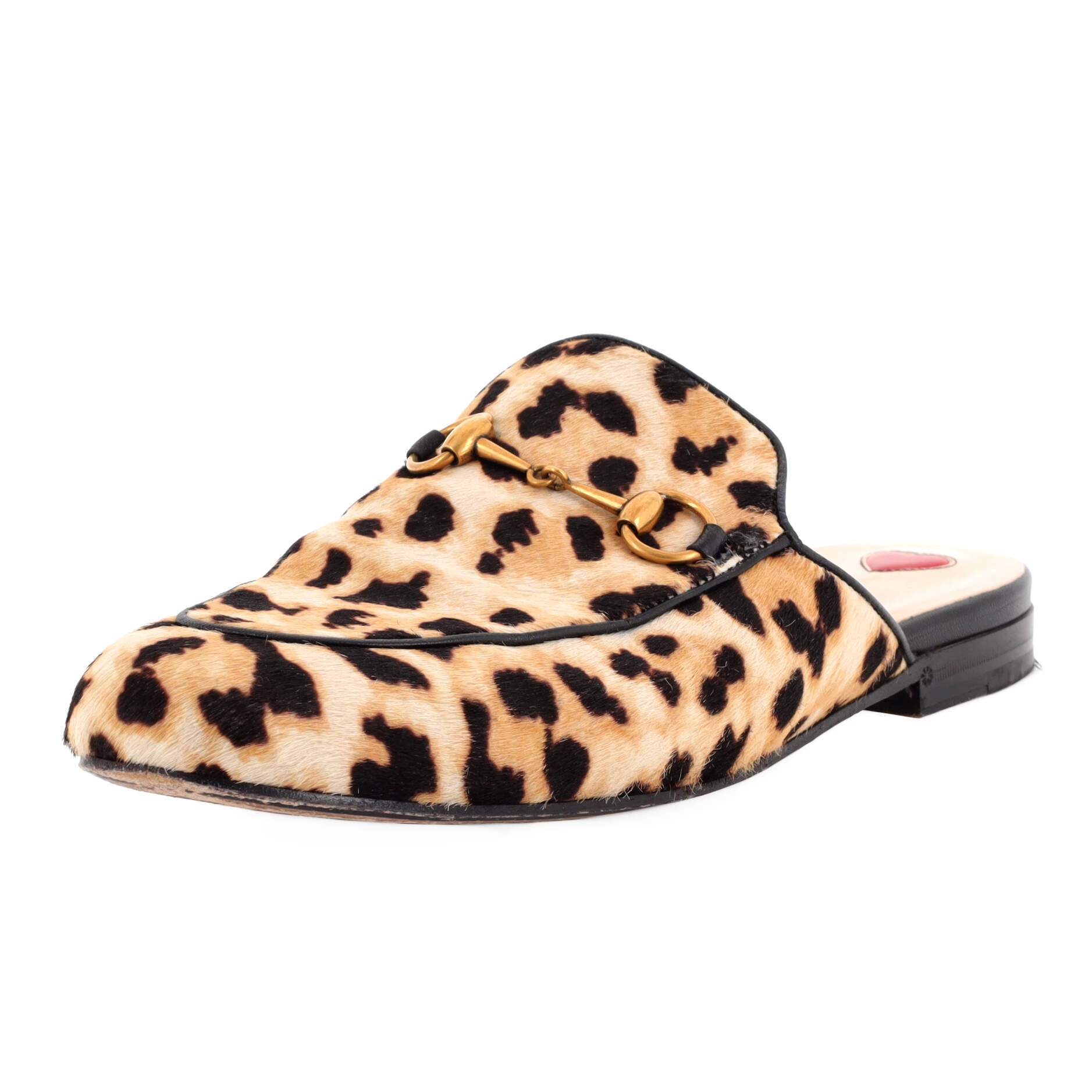 Women's Princetown Mules Printed Calf Hair