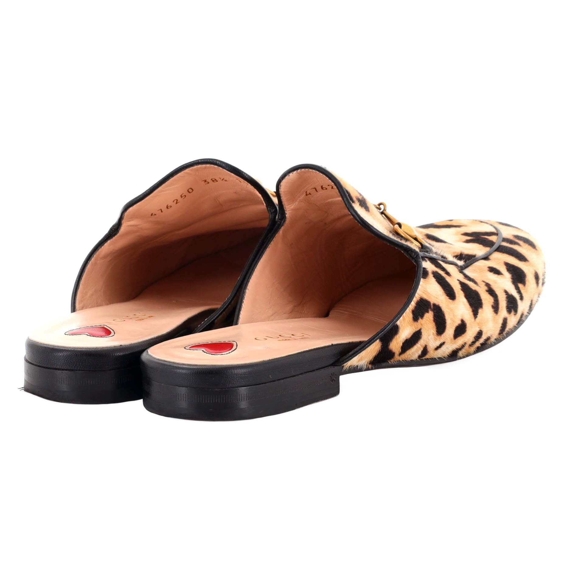 Women's Princetown Mules Printed Calf Hair