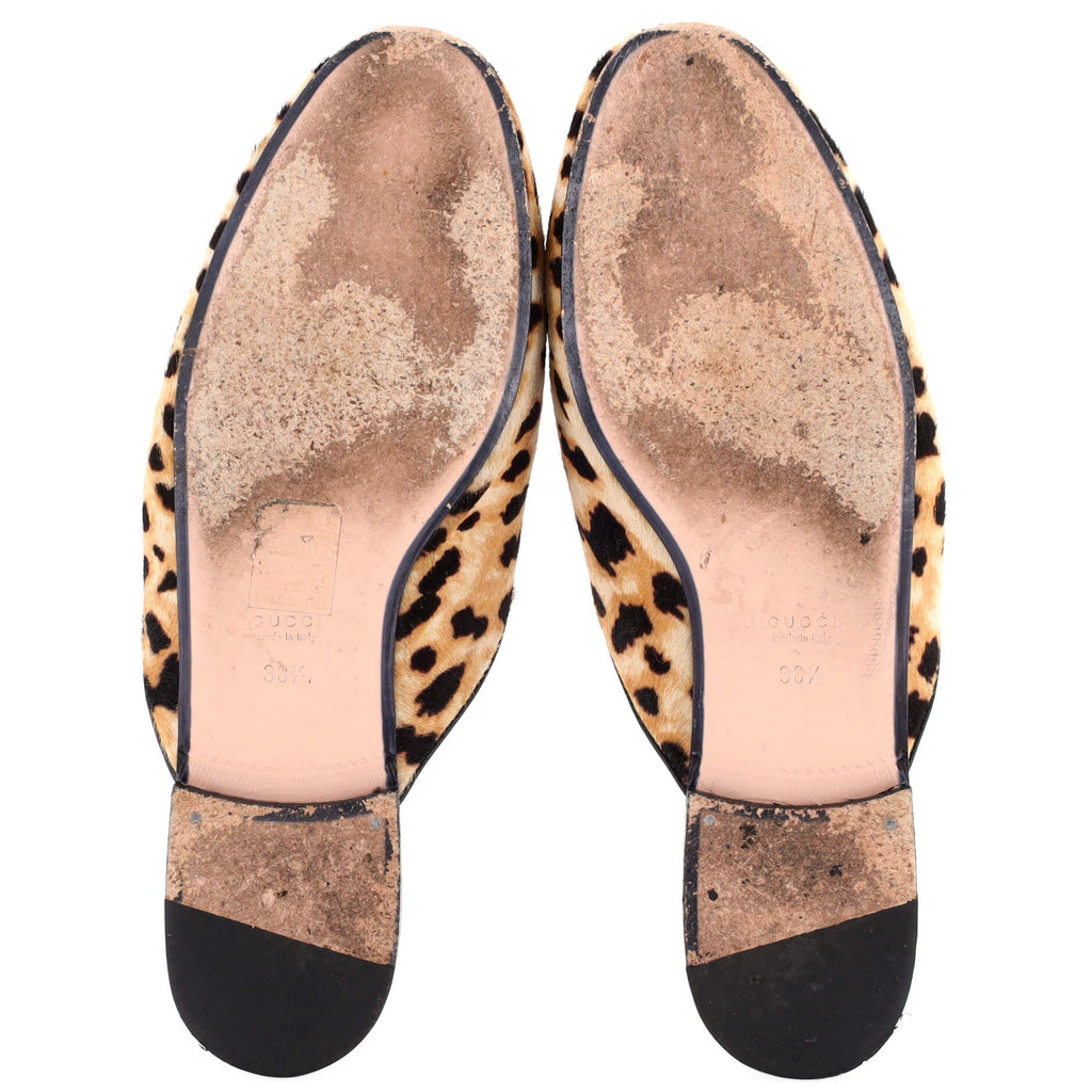 Women's Princetown Mules Printed Calf Hair