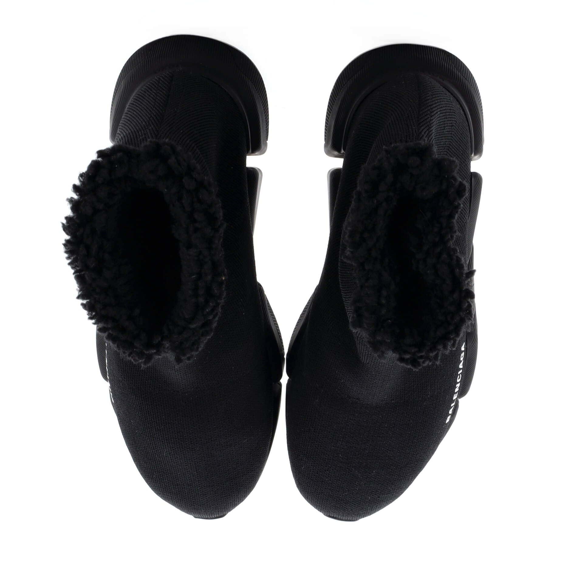 Women's Speed 2.0 Sneakers Technical Knit and Faux Fur
