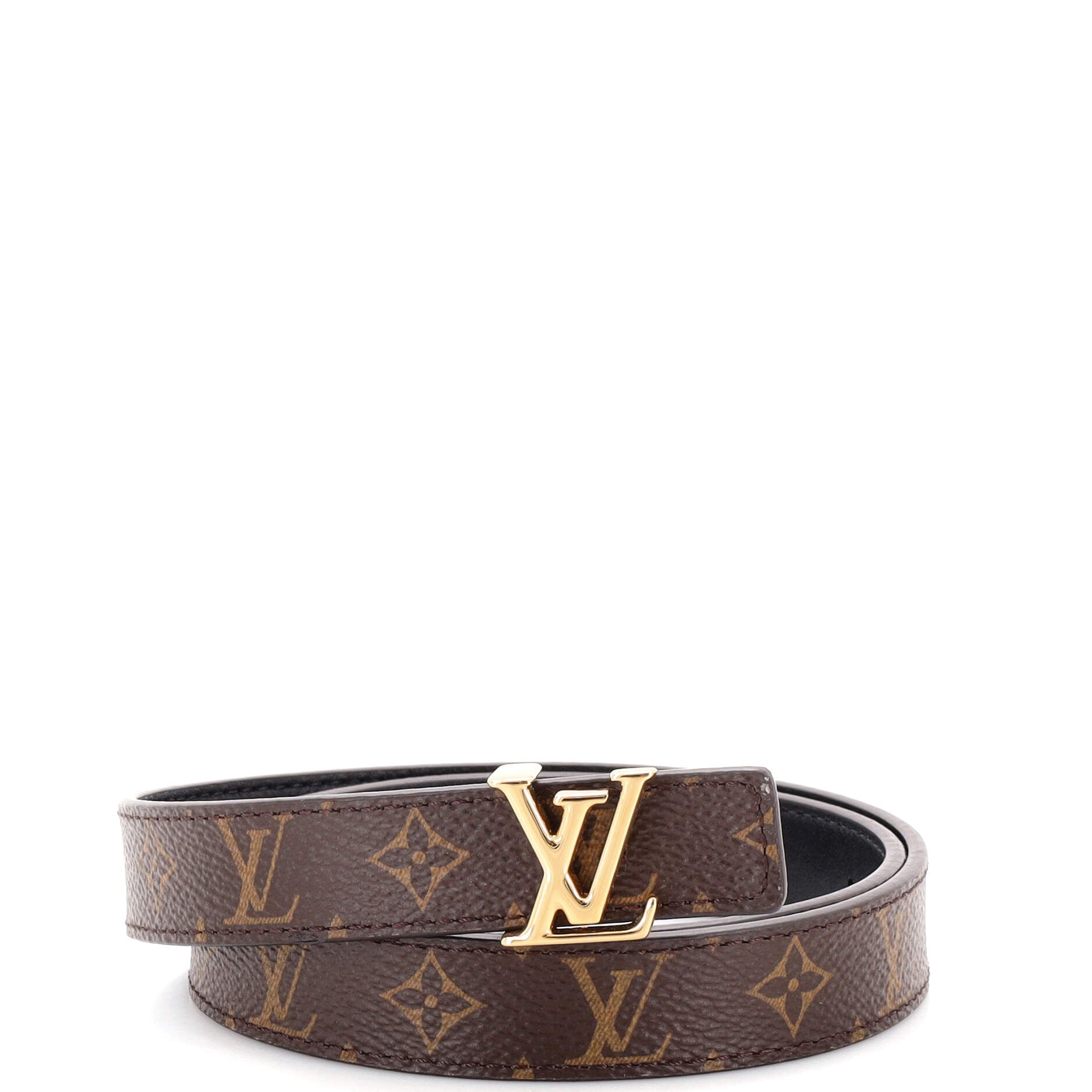 LV Iconic Reversible Belt Monogram Canvas Thin 165