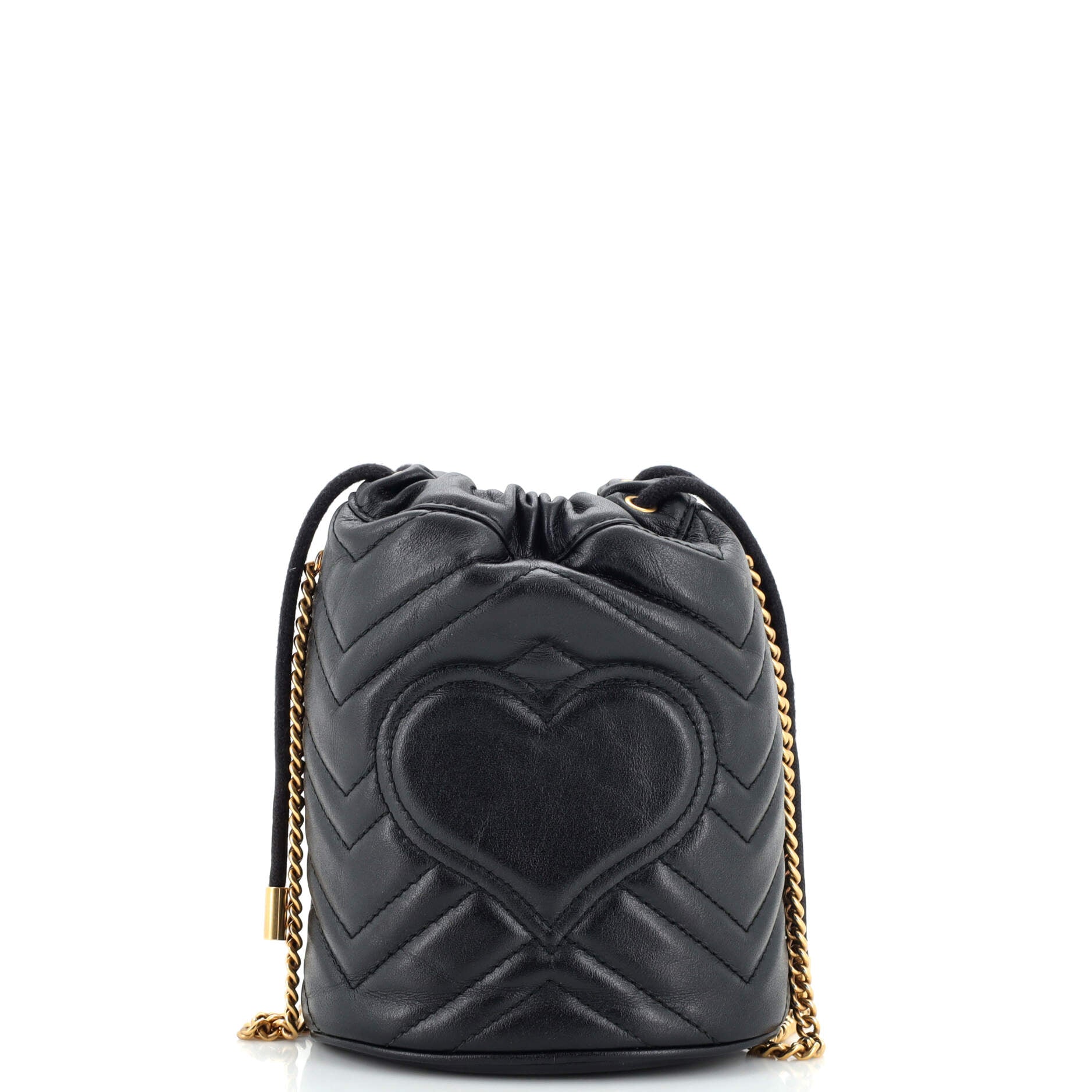 GG Marmont Bucket Bag Matelasse Leather Mini