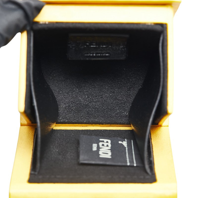 Fendi Mini Box Leather Key Holder