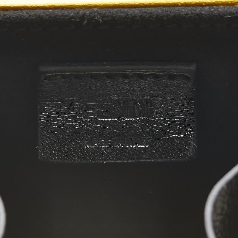 Fendi Mini Box Leather Key Holder