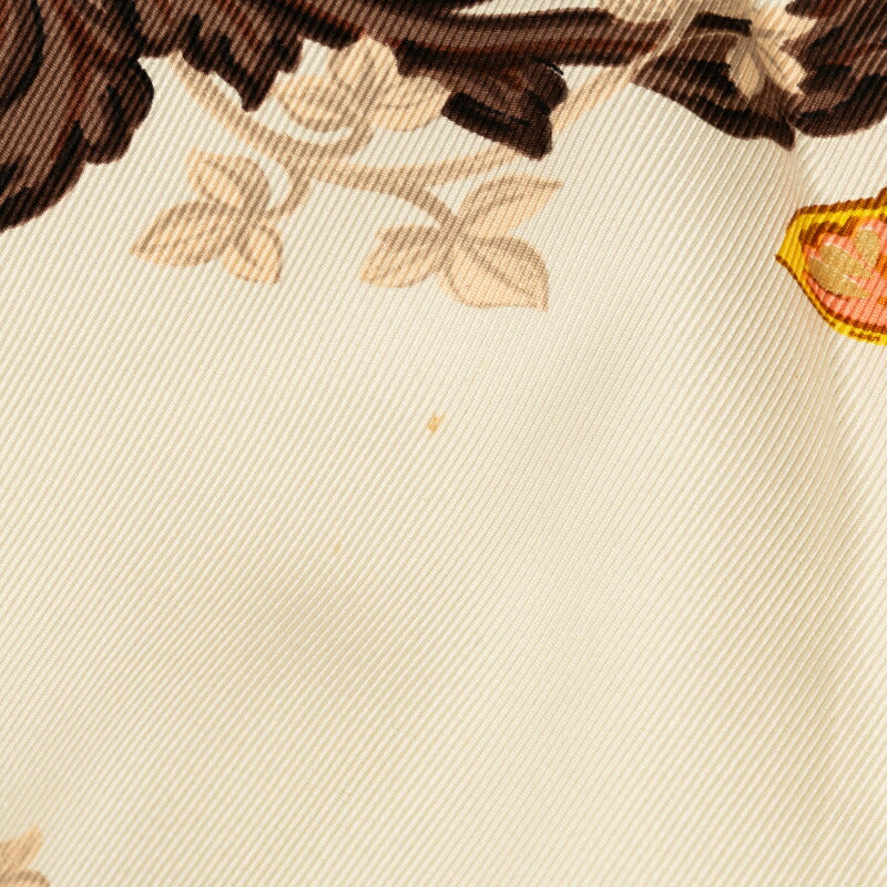 Dior Flower Butterfly Pattern Silk Scarf