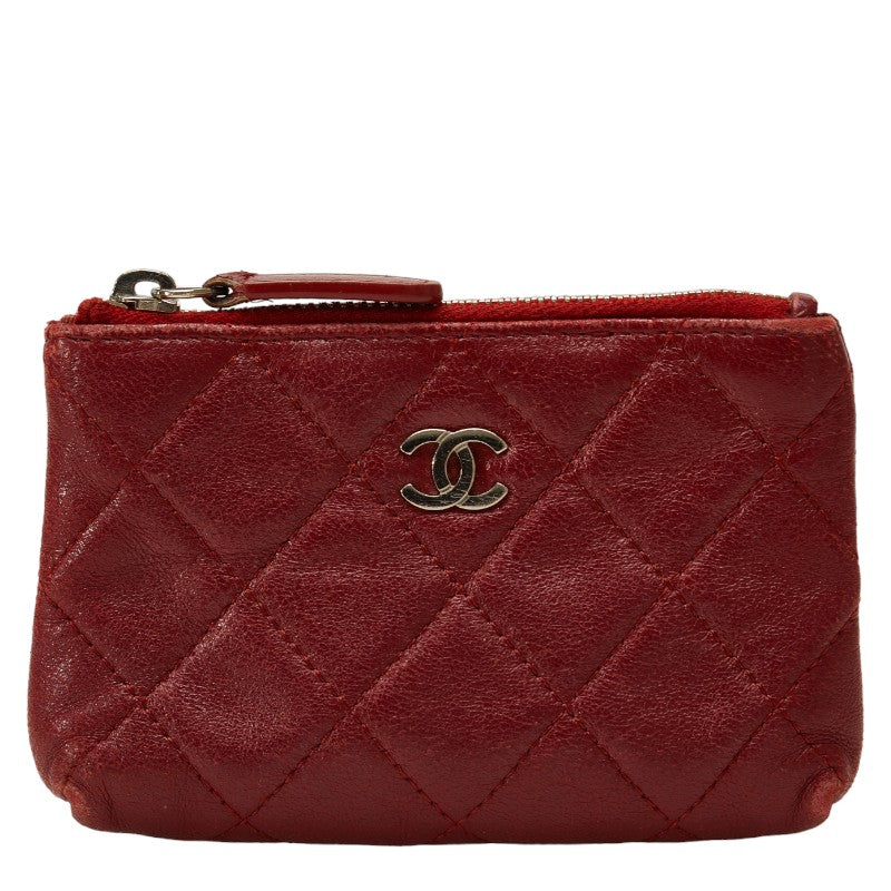 Chanel Matelasse Lambskin Coin Case