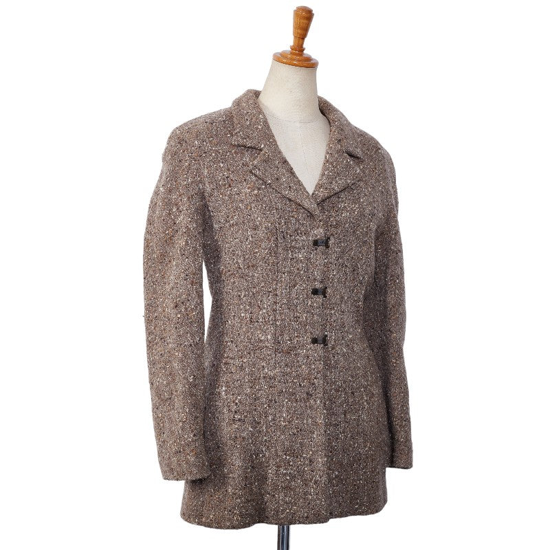 Chanel Tweed Wool Nylon Jacket