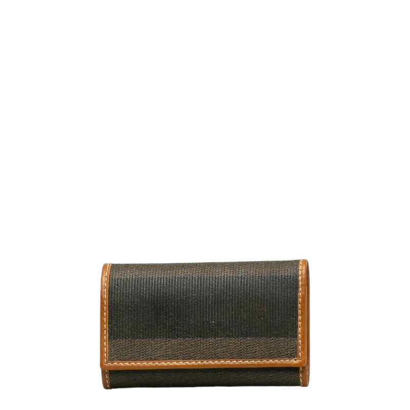 Fendi Pequin PVC Leather Key Case