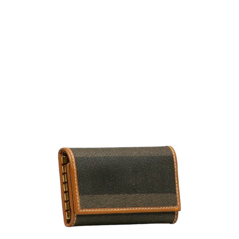 Fendi Pequin PVC Leather Key Case
