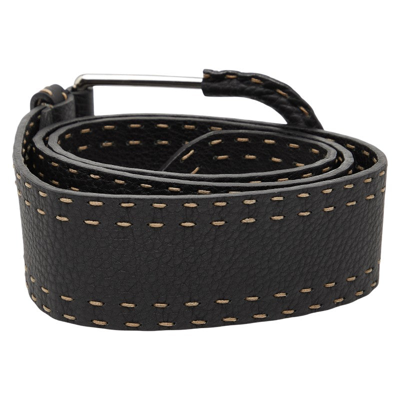 Fendi Selleria Leather Belt