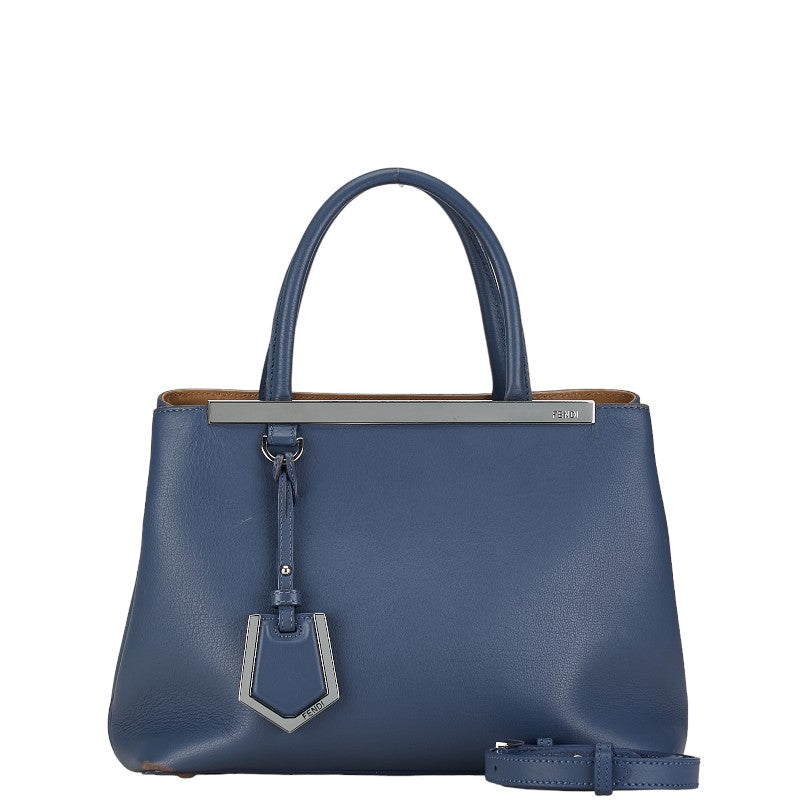 Fendi Petit 2Jours Leather 2way Bag