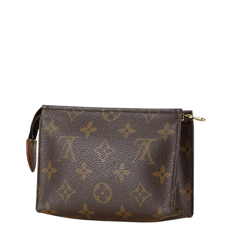 Louis Vuitton Pochette Toilette 15 Monogram Clutch Bag