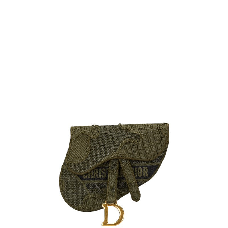 Dior Saddle Bag Canvas Shoulder Bag