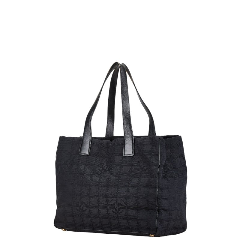 Chanel New Travel Line Nylon Leather Tote Bag